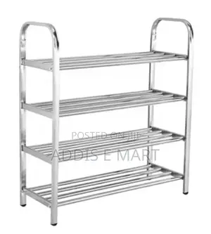Steinless Steel Shoes Rack