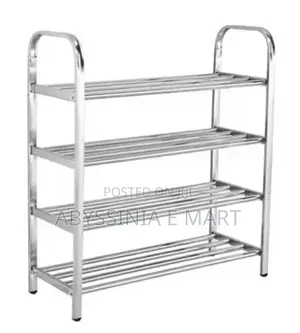 Steinless Steel Shoes Rack