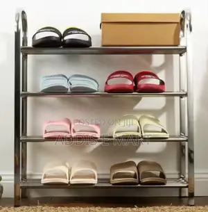 Photo - Steinless Steel Shoes Rack