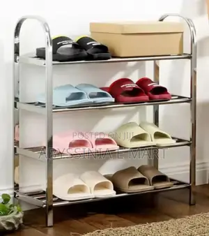 Steinless Steel Shoes Rack