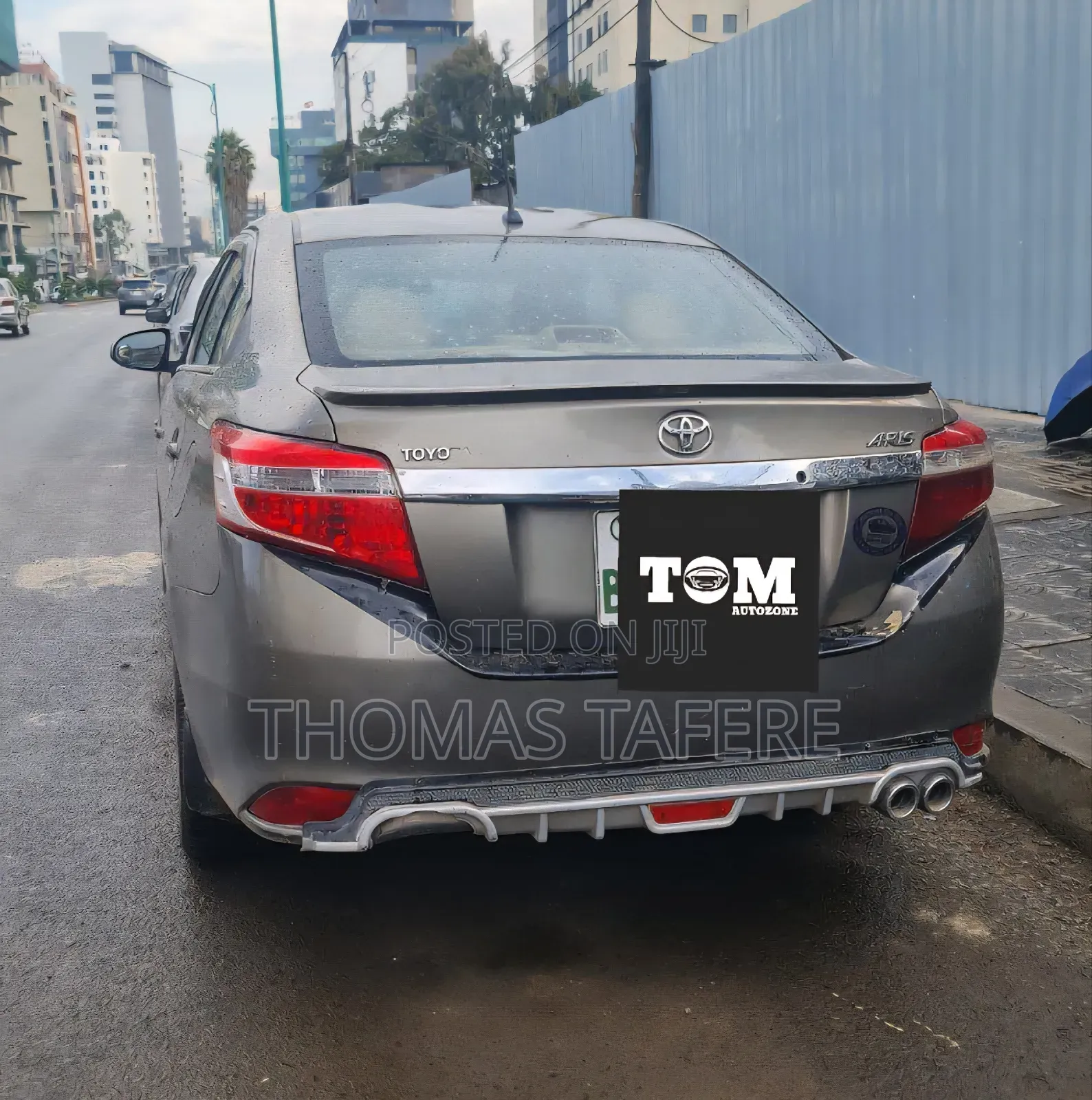 Toyota Yaris 2015 Yellow