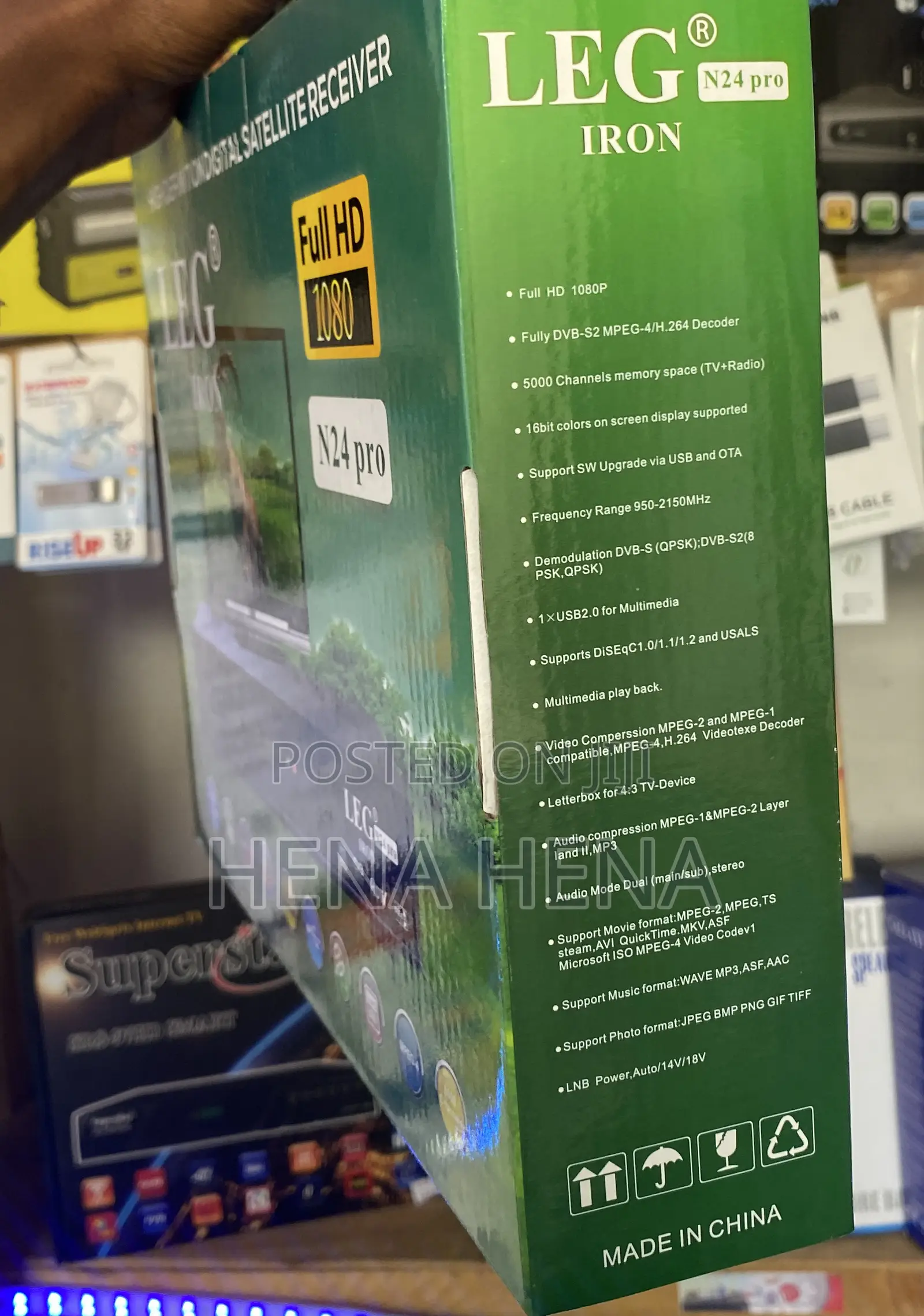 Leg N24 Iron Receiver