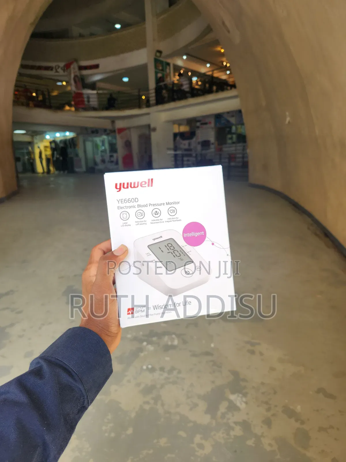 Yuwell Digital Blood Pressure Monitor蝨弓brand New Digital Bp Monitor