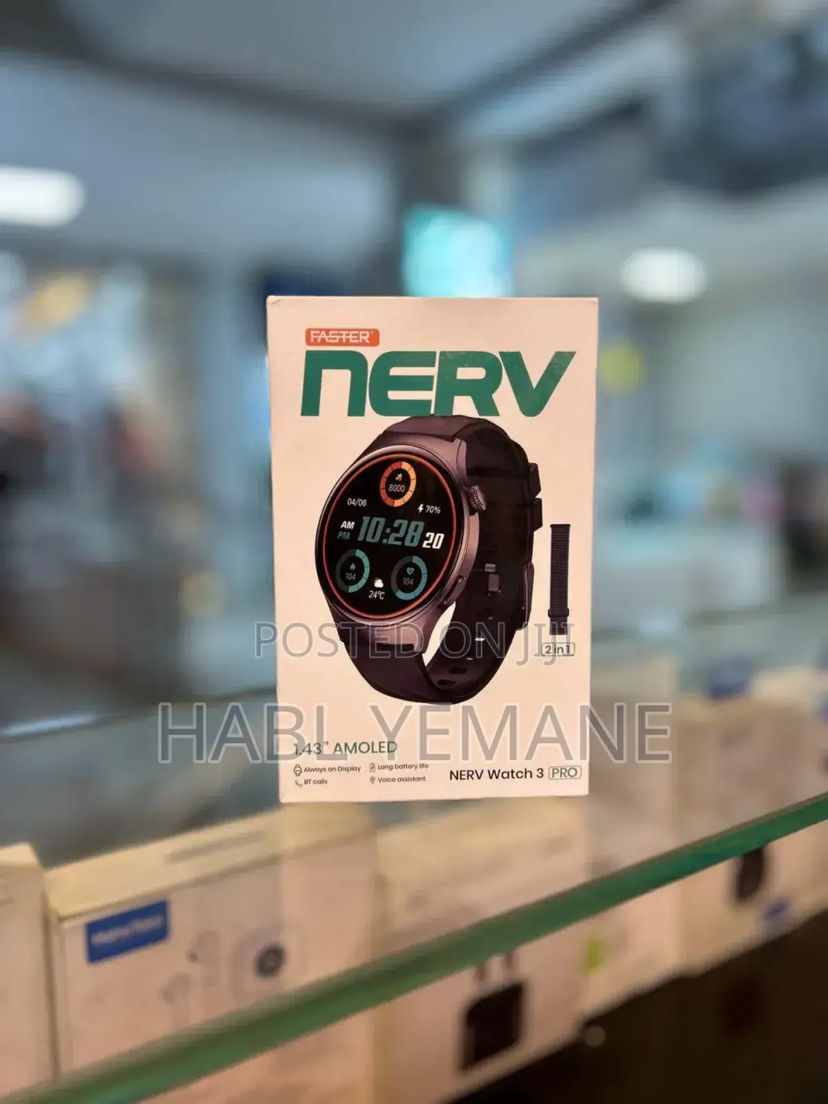 Faster Nerv Watch 3 Pro