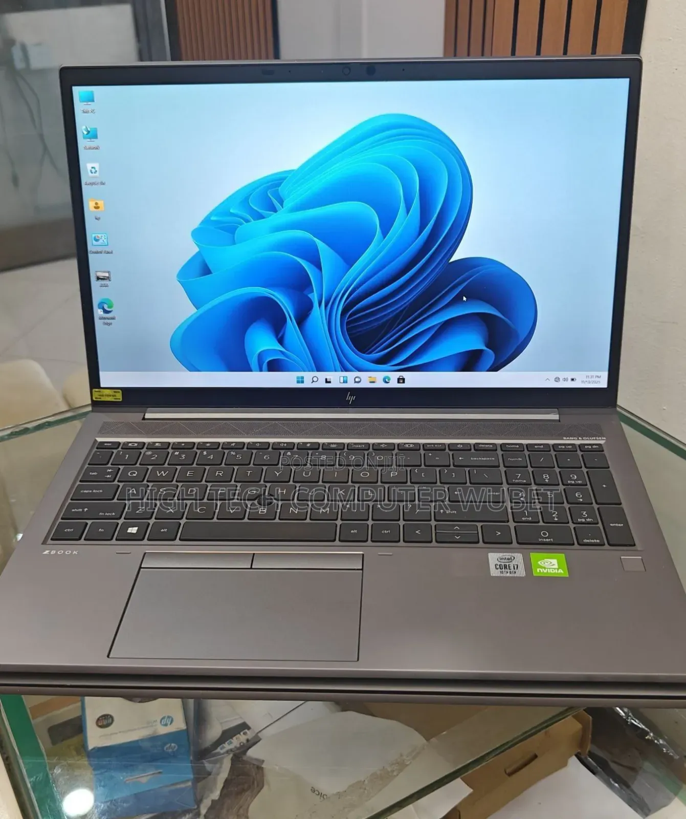 New Laptop HP ZBook 15 16GB Intel Core I7 SSD 512GB