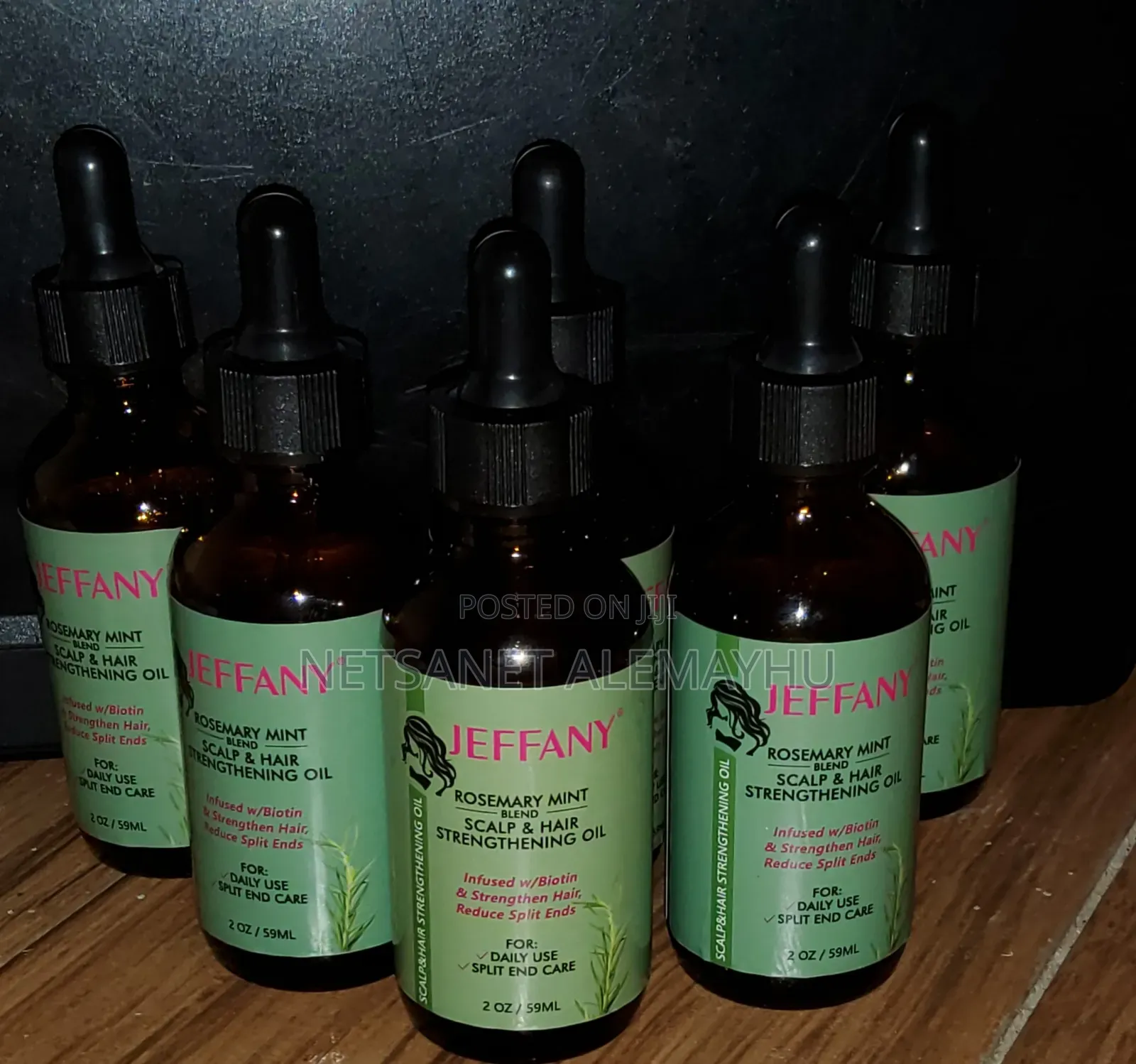 Hair Oil for Group