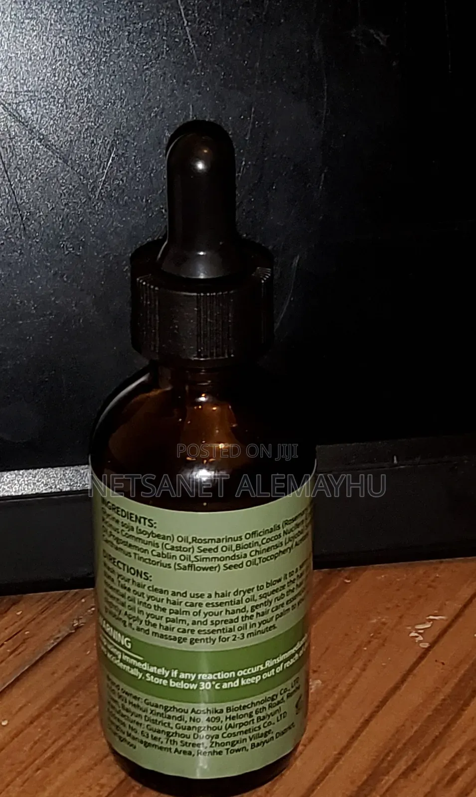 Hair Oil for Group