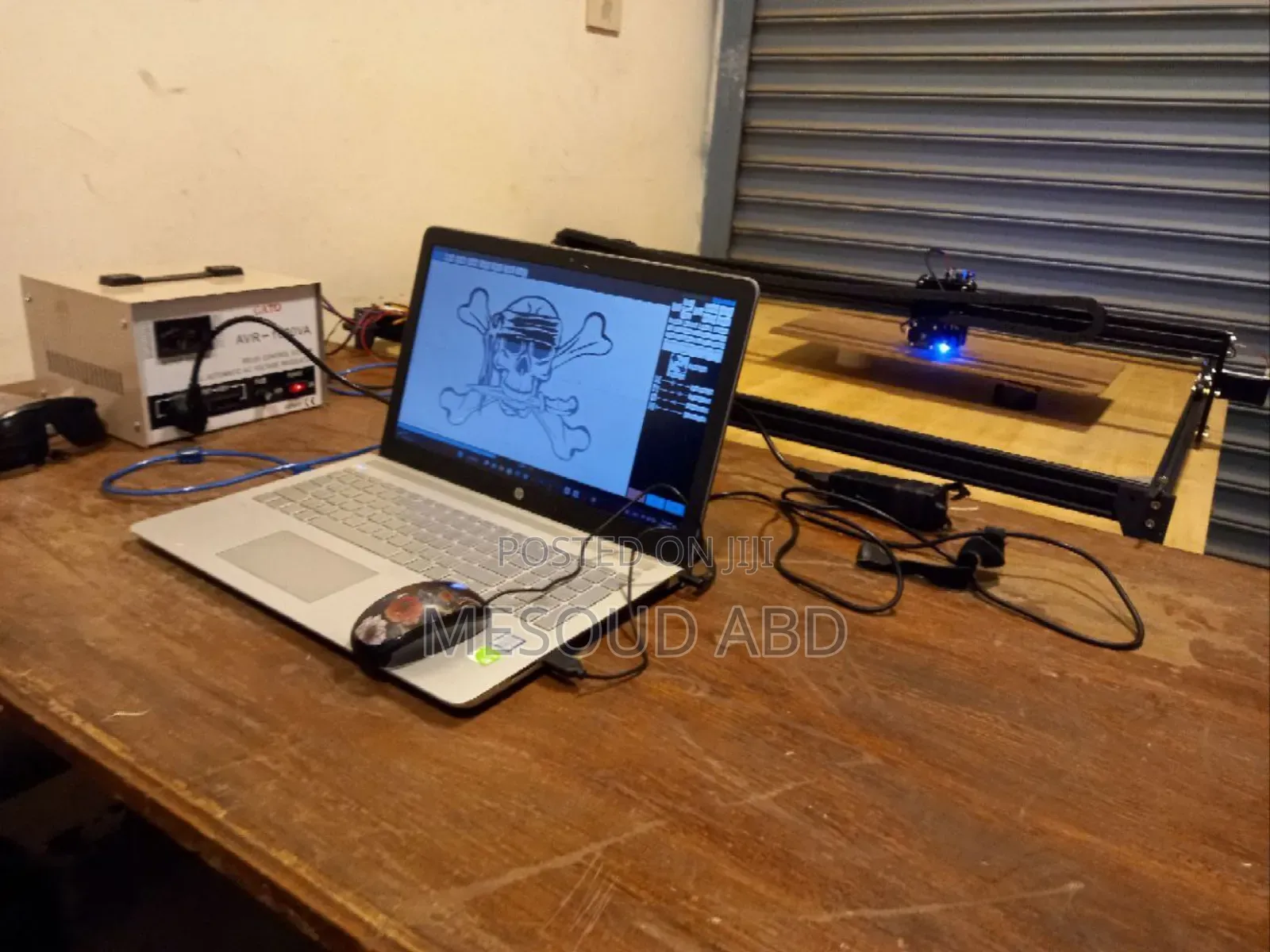 40 Watt Powerful CNC Laser Engraving Cutting Machine