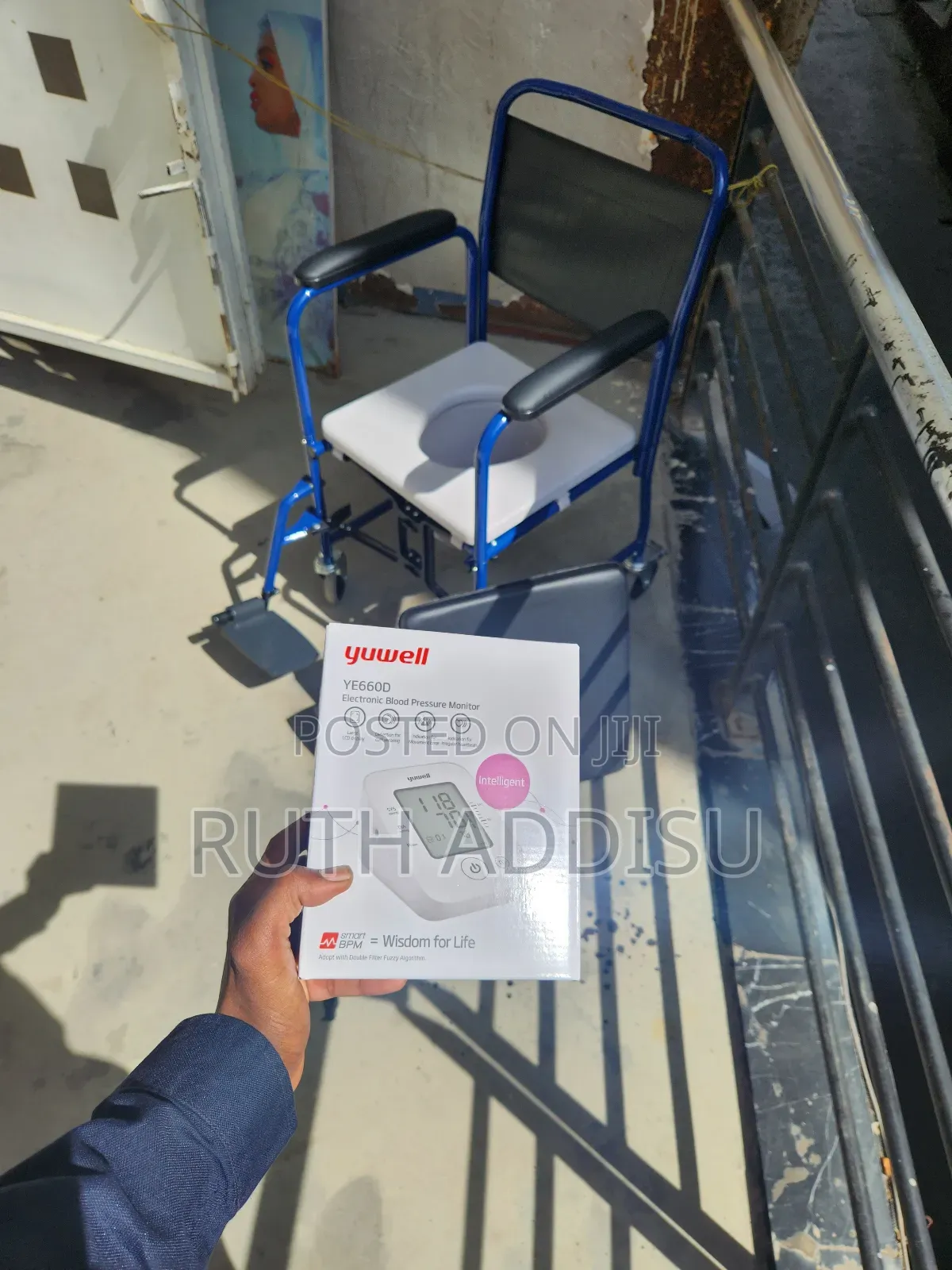 Yuwell Model Ye660d Blood Pressure Monitor肺部digital Blood Pressuer