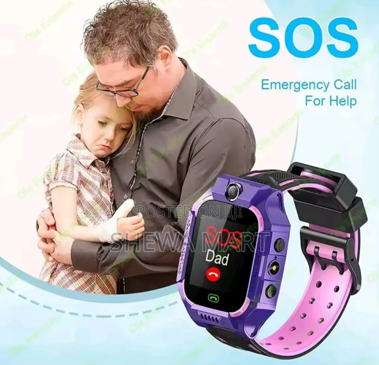 Kids GPS Smart Watch for Boy Girl 3-15 Years Old Real-Time Tracking