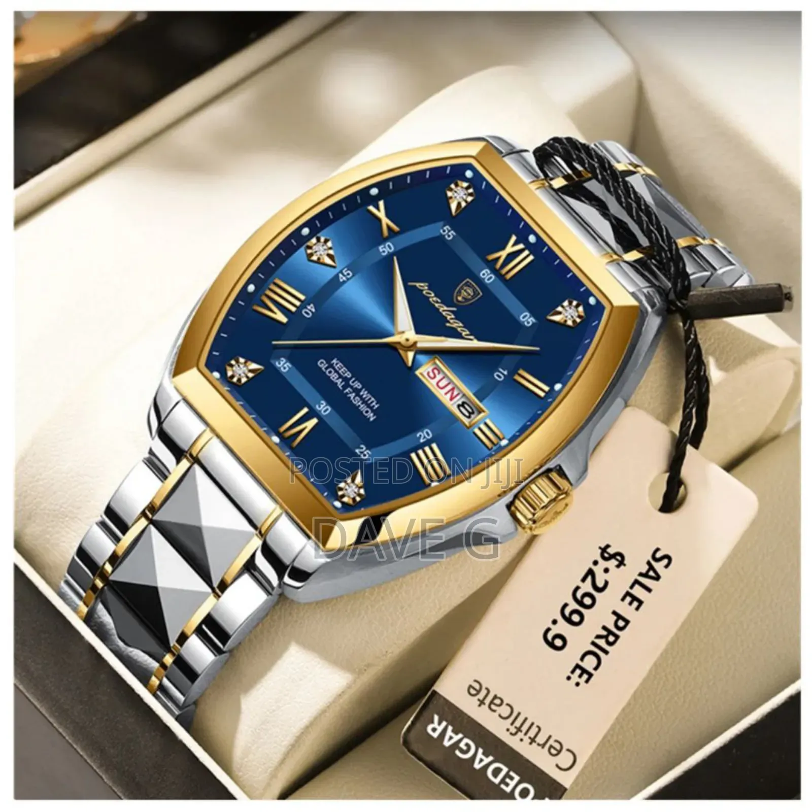 Men's Luminous Waterproof Quartz Mechanical Watch