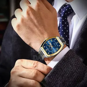 Men's Luminous Waterproof Quartz Mechanical Watch