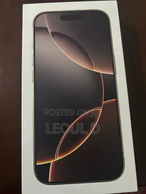 Photo - New Apple iPhone 16 Pro 256 GB Bronze