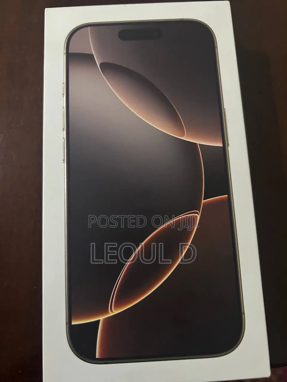 New Apple iPhone 16 Pro 256 GB Bronze