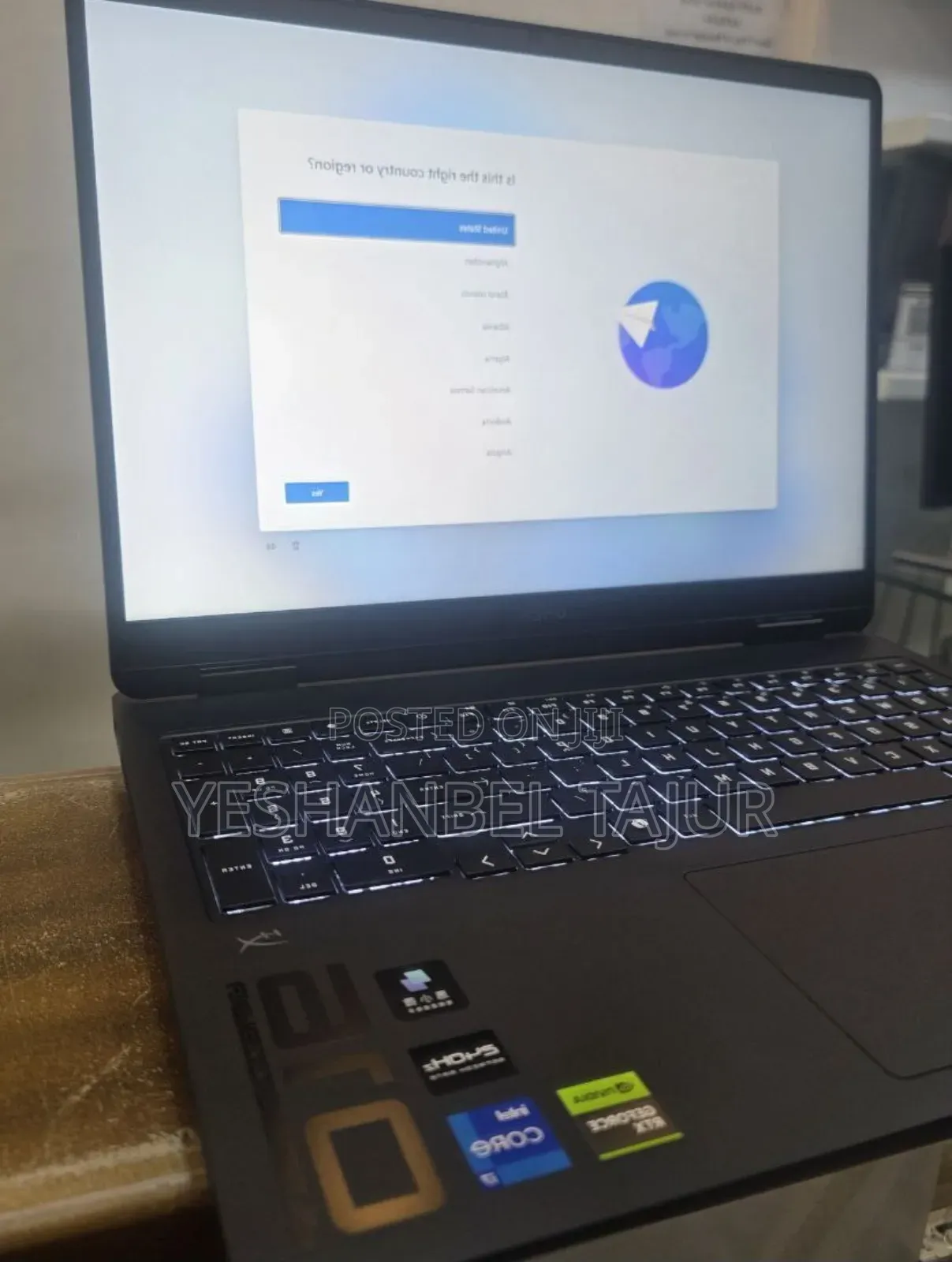New Laptop HP Omen 16 16GB Intel Core I7 SSD 1T