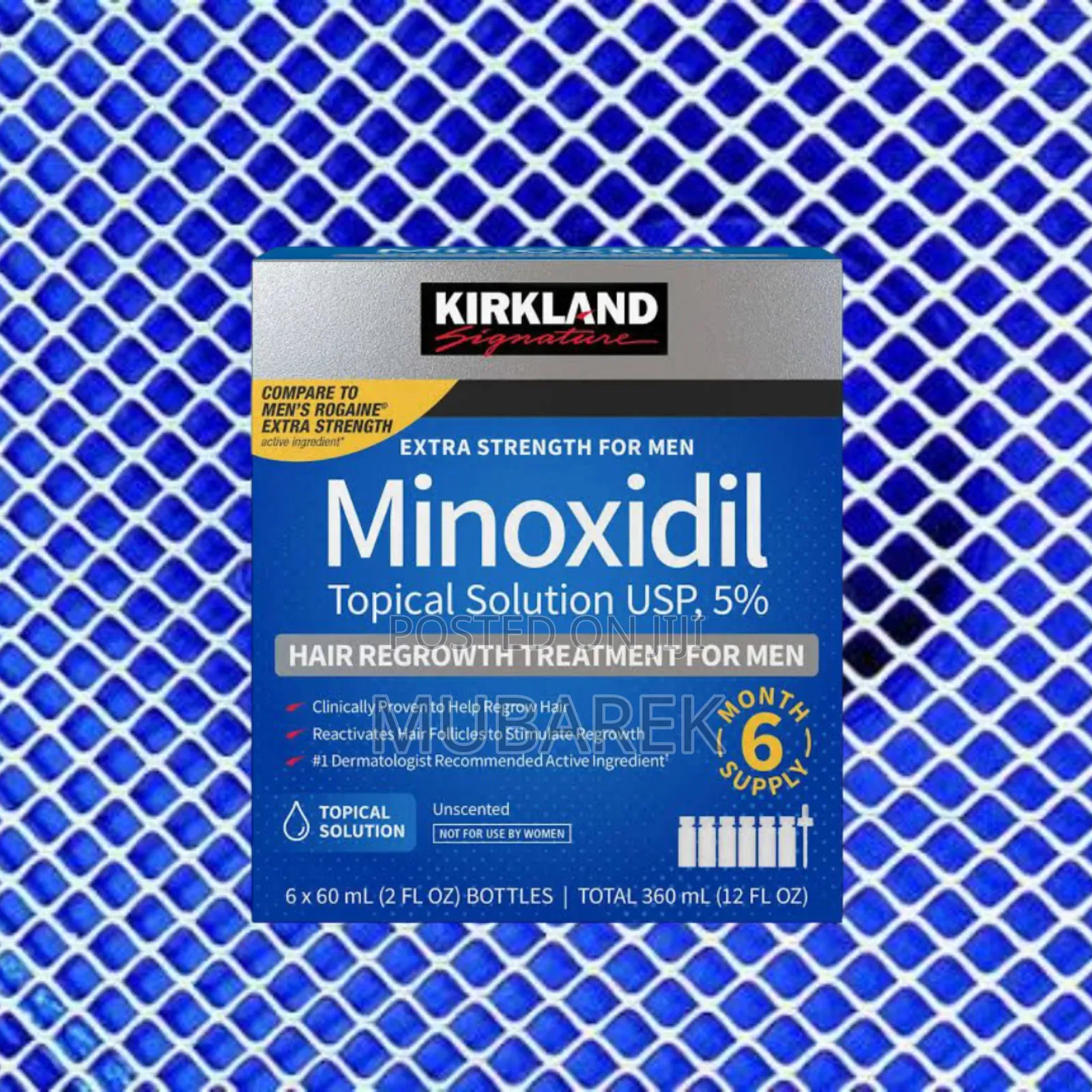 Minoxidil Fast Acting 5% Formula for Full Coverage