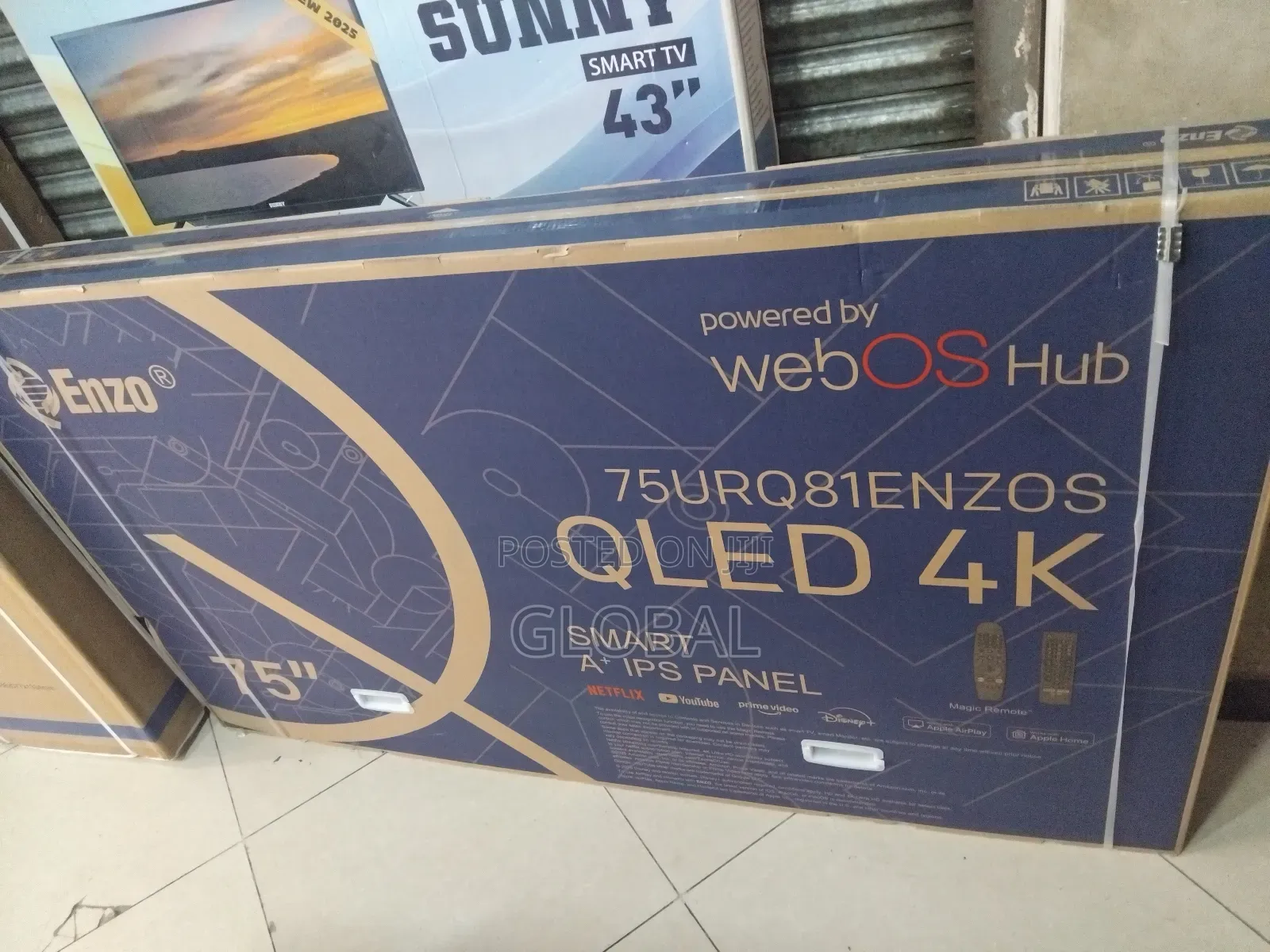 Enzo 75"Inch Q Led Tv Enzo