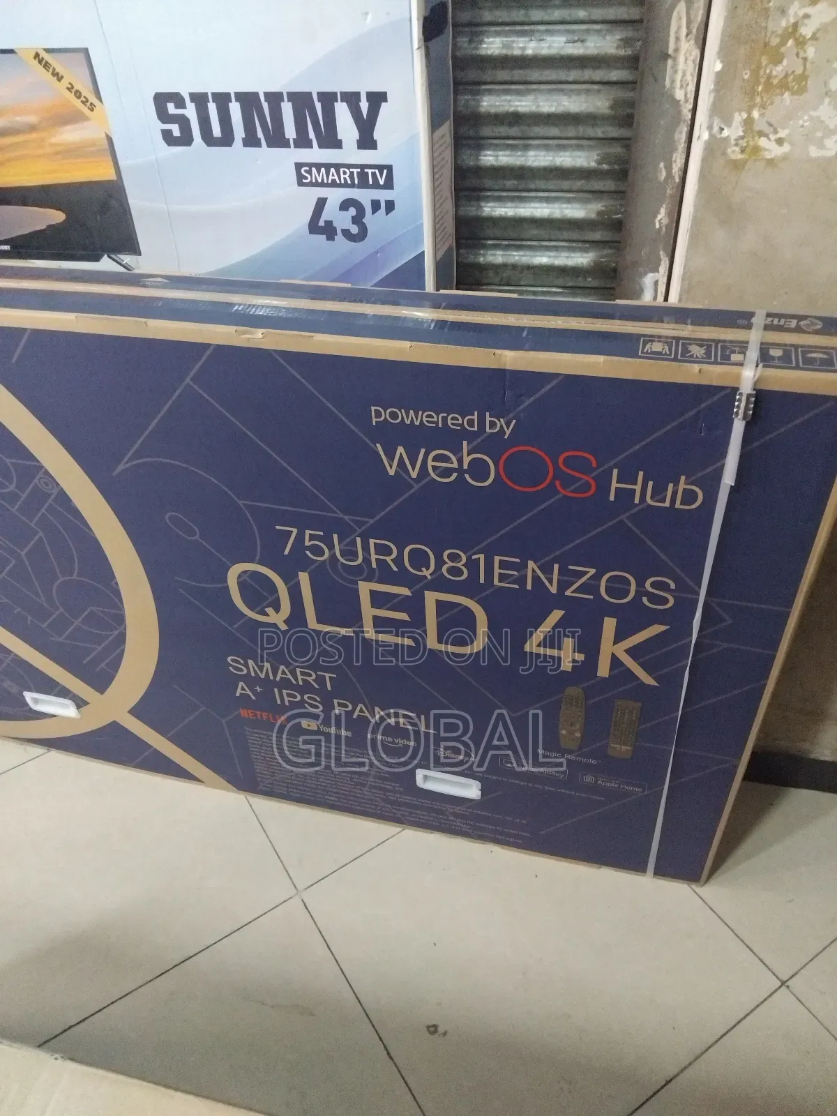 Enzo 75"Inch Q Led Tv Enzo