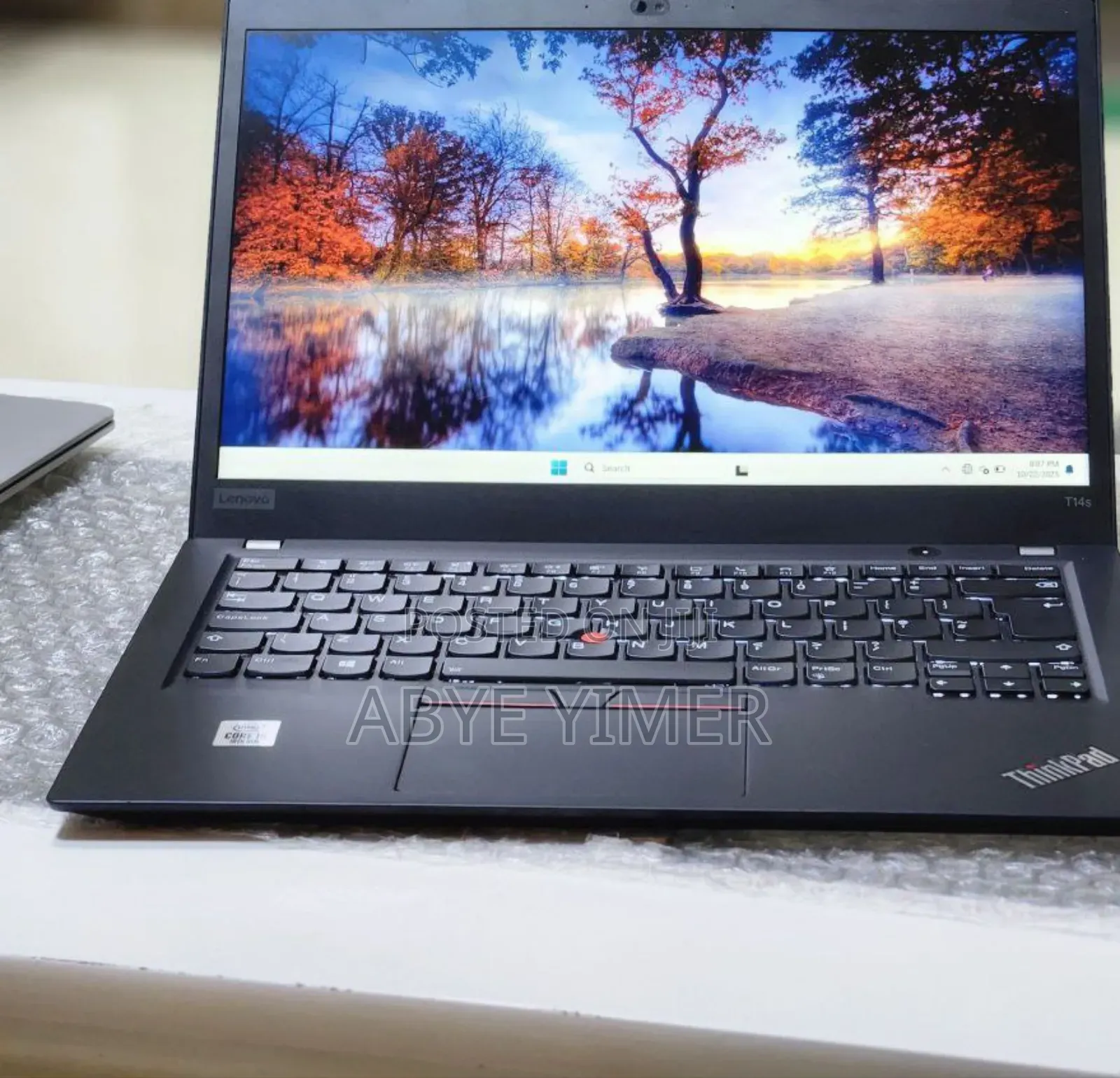 New Laptop Lenovo Thinkpad T14s Gen 2 8GB Intel Core I5 SSD 512GB