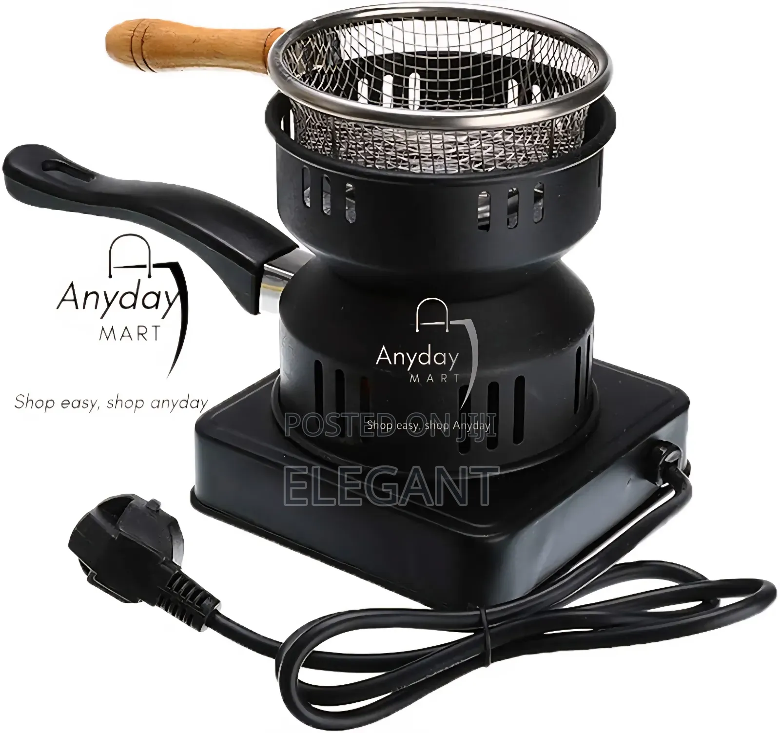 ኤሌክትሪክ የከሰል ቃጠሎ / ለሁካ,ለቡና ና ከሰል ማቀጣጠያ – ፈጣንና ተጠቃሚ