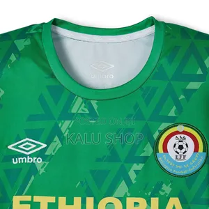 Ethiopia National Team Green Home Soccer Jersey 2021/22 - Umbro