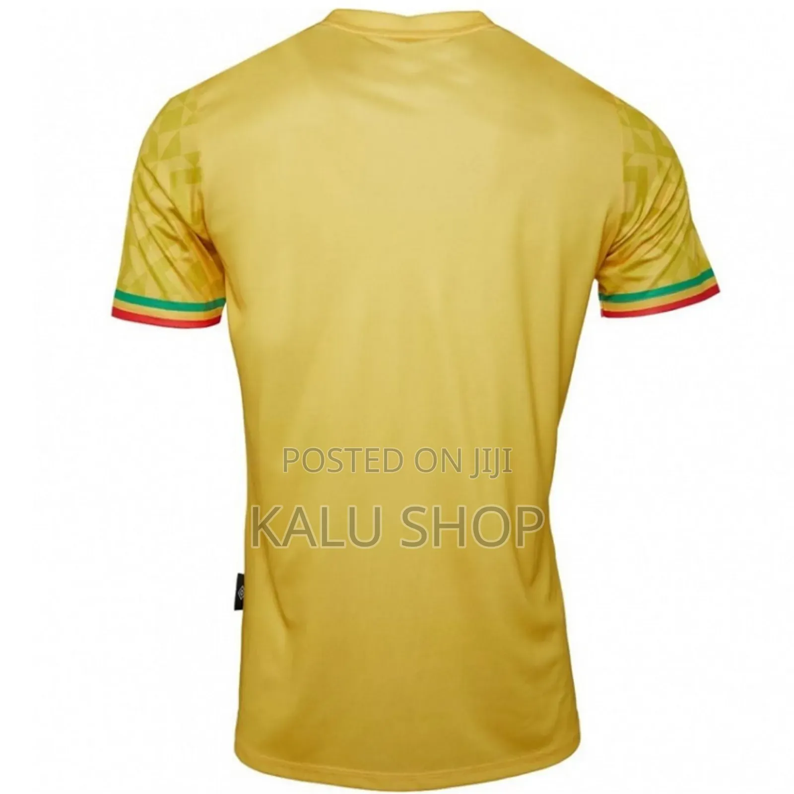 Ethiopia National Team Yellow Away Soccer Jersey 2021/22 - Umbro