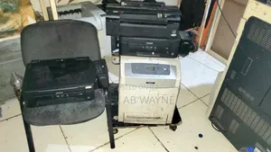 Photo - 1 Konika Minolta Used Printer 3 Epson and 1 Color Epson