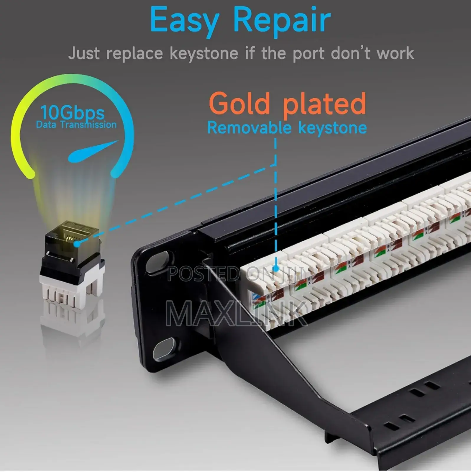 24 Port Patch Panel