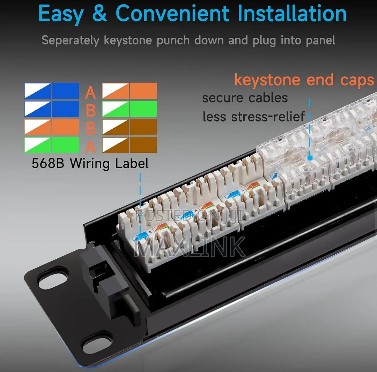 24 Port Patch Panel