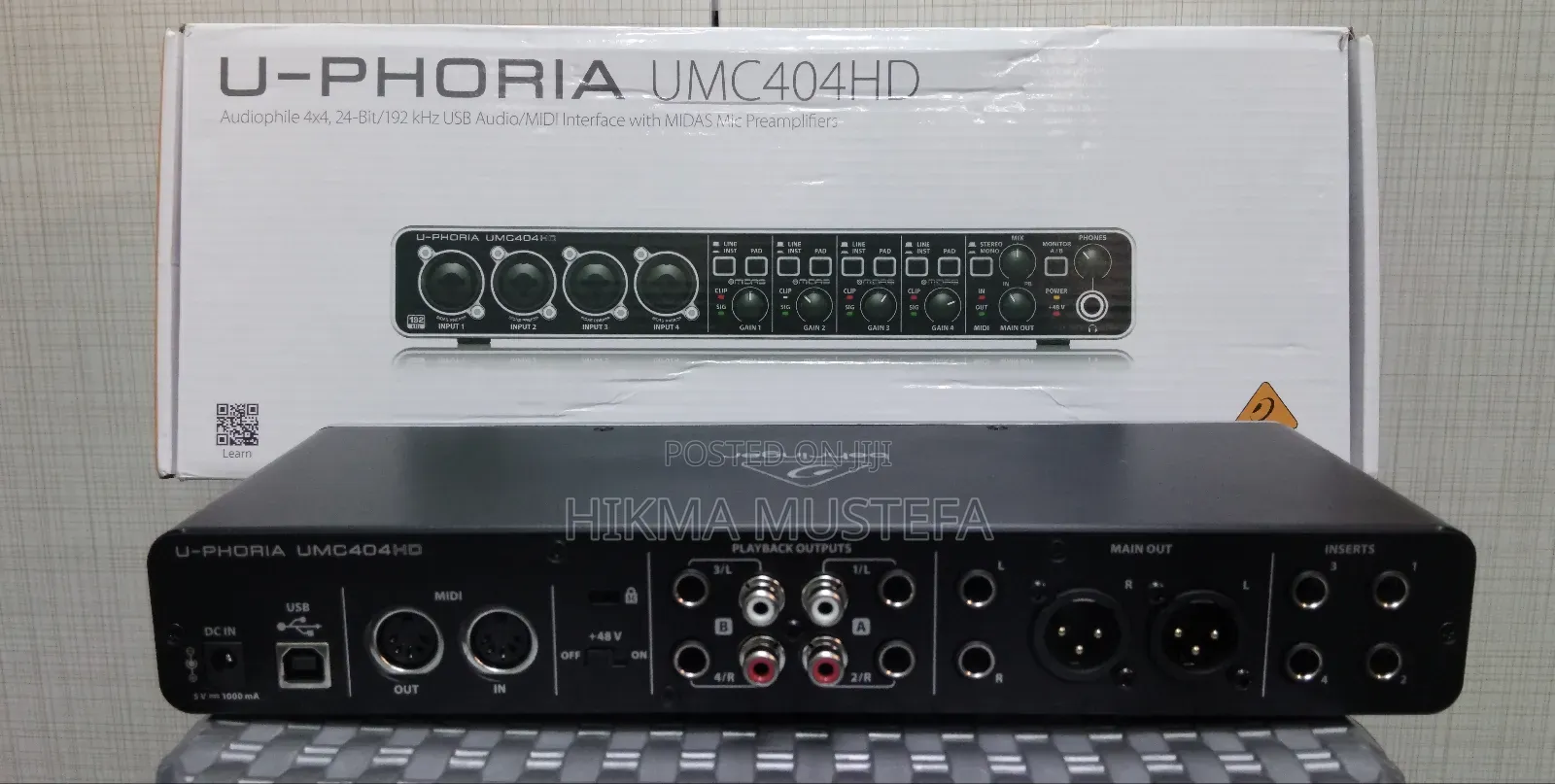 U-Phoria Umc404hd Sound Card