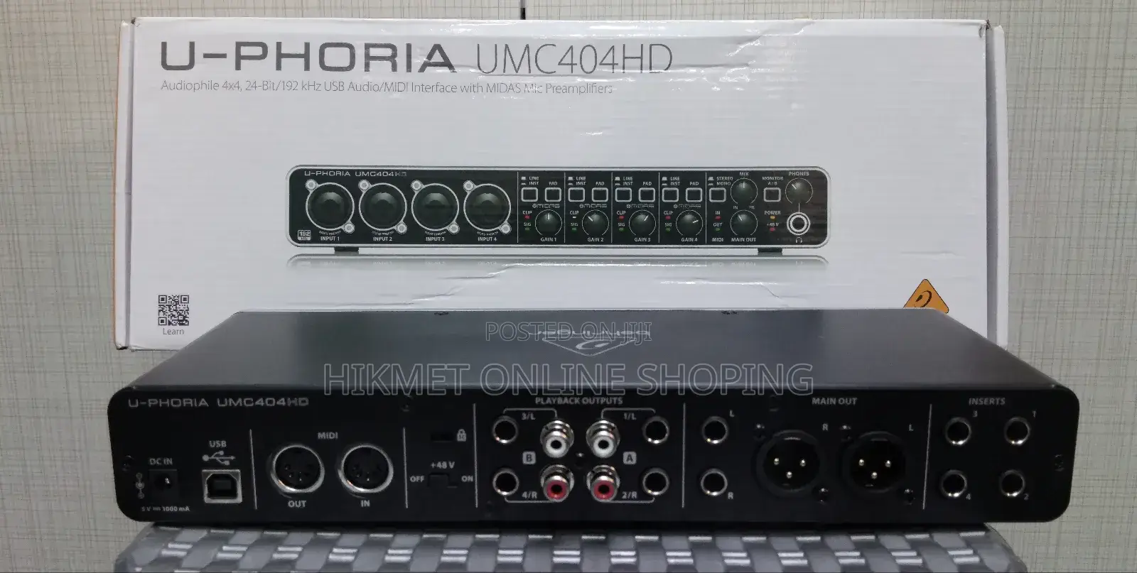 U-Phoria Umc404hd Sound Card