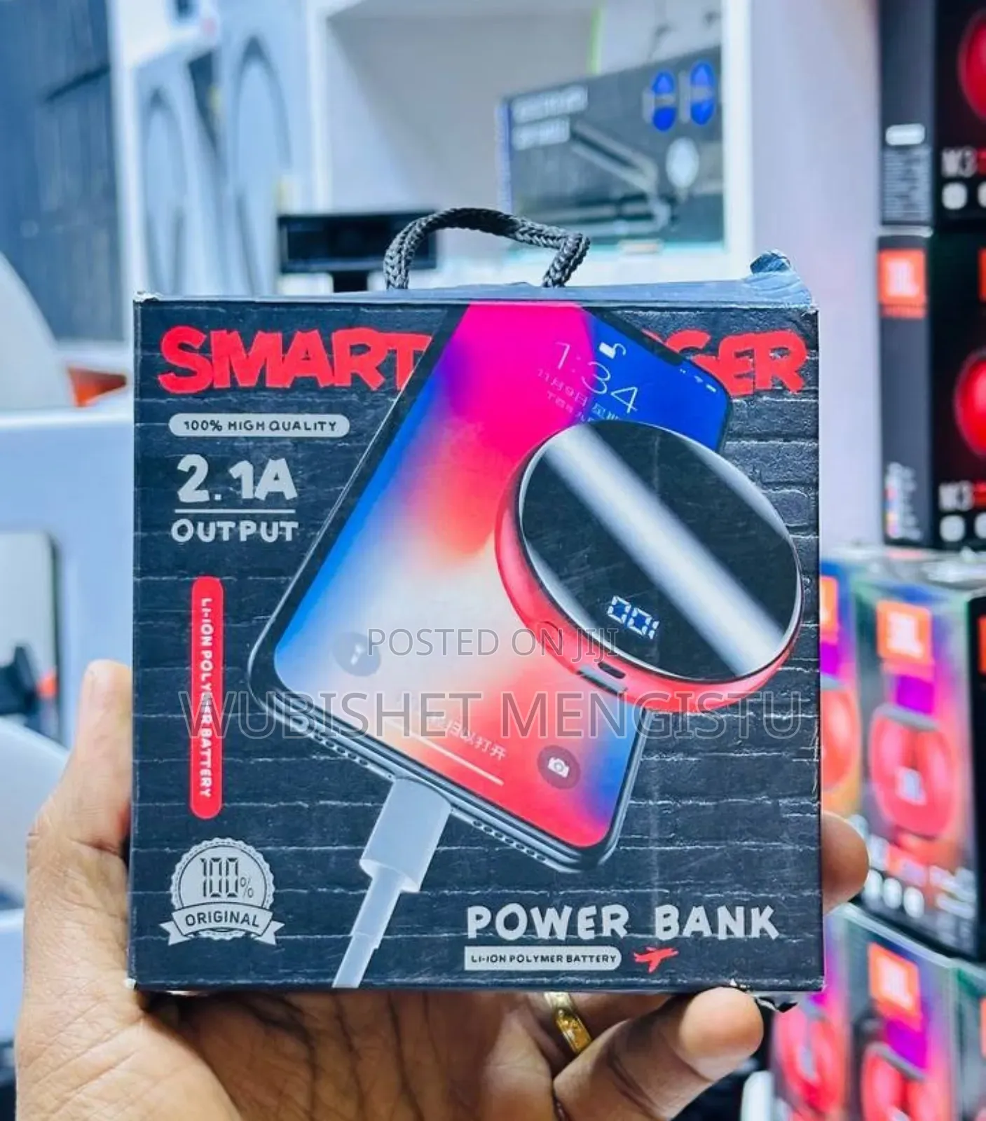 Smart Fast-Charging Power Bank