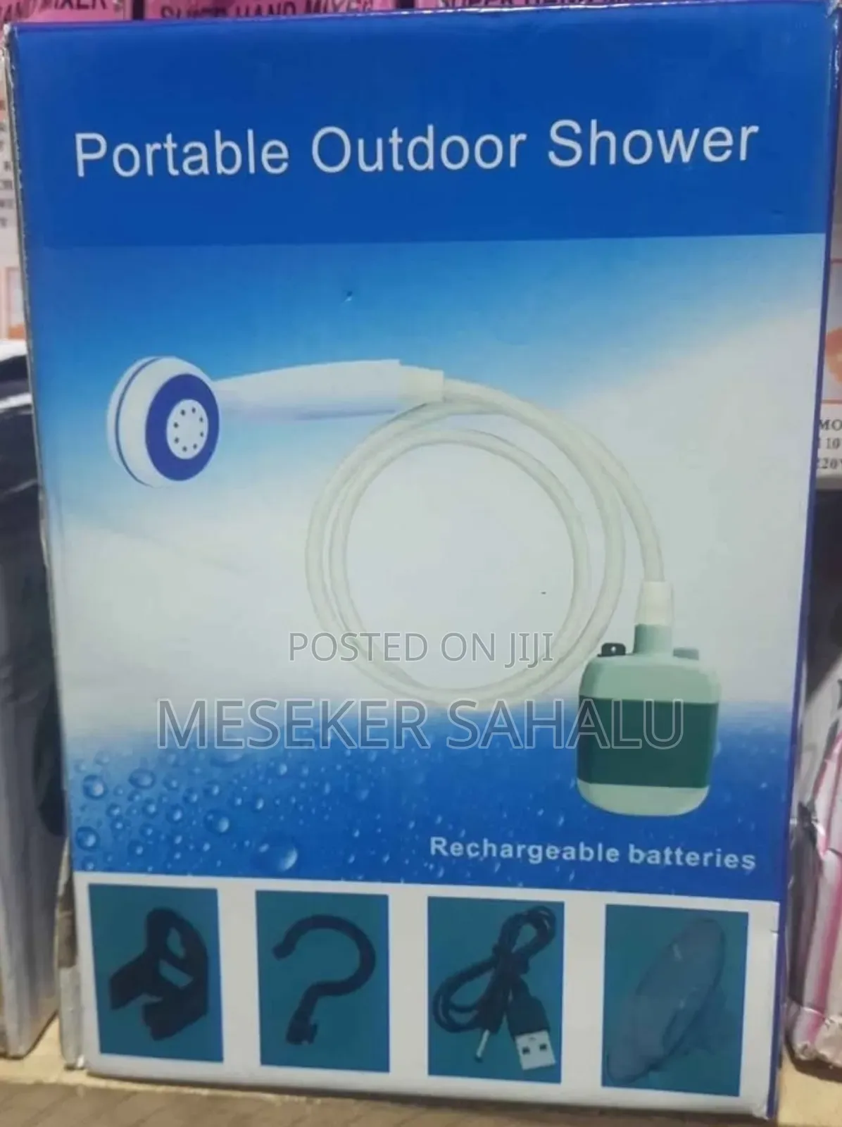 ተቀሳቃሽ ሻወር-Portable Shower Pump