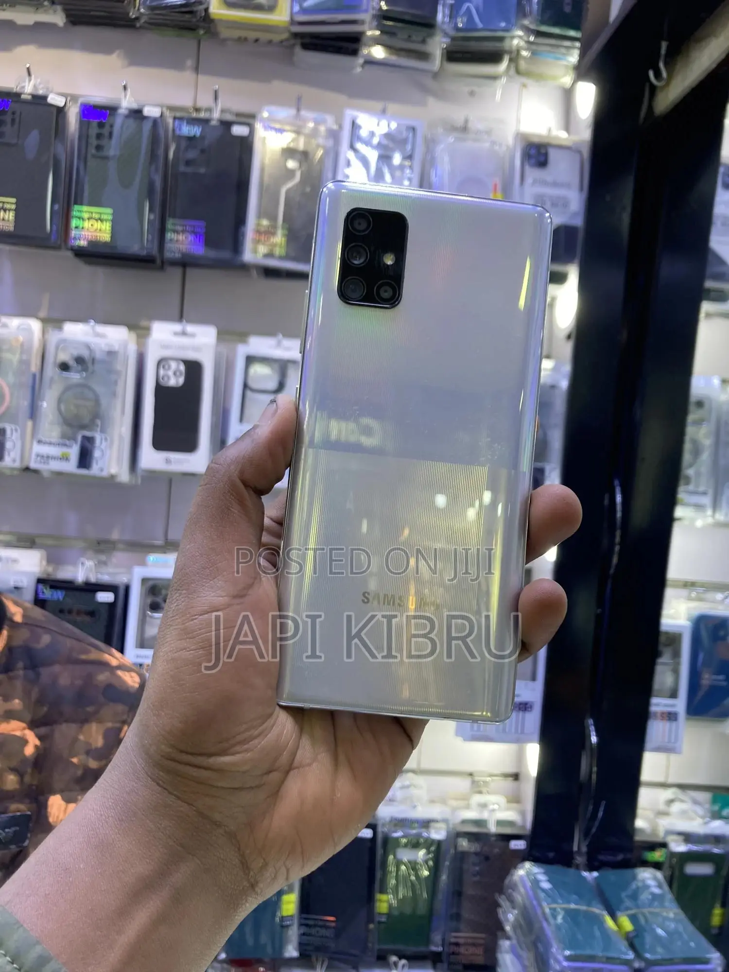 New Samsung Galaxy A71 5G UW 128 GB Silver