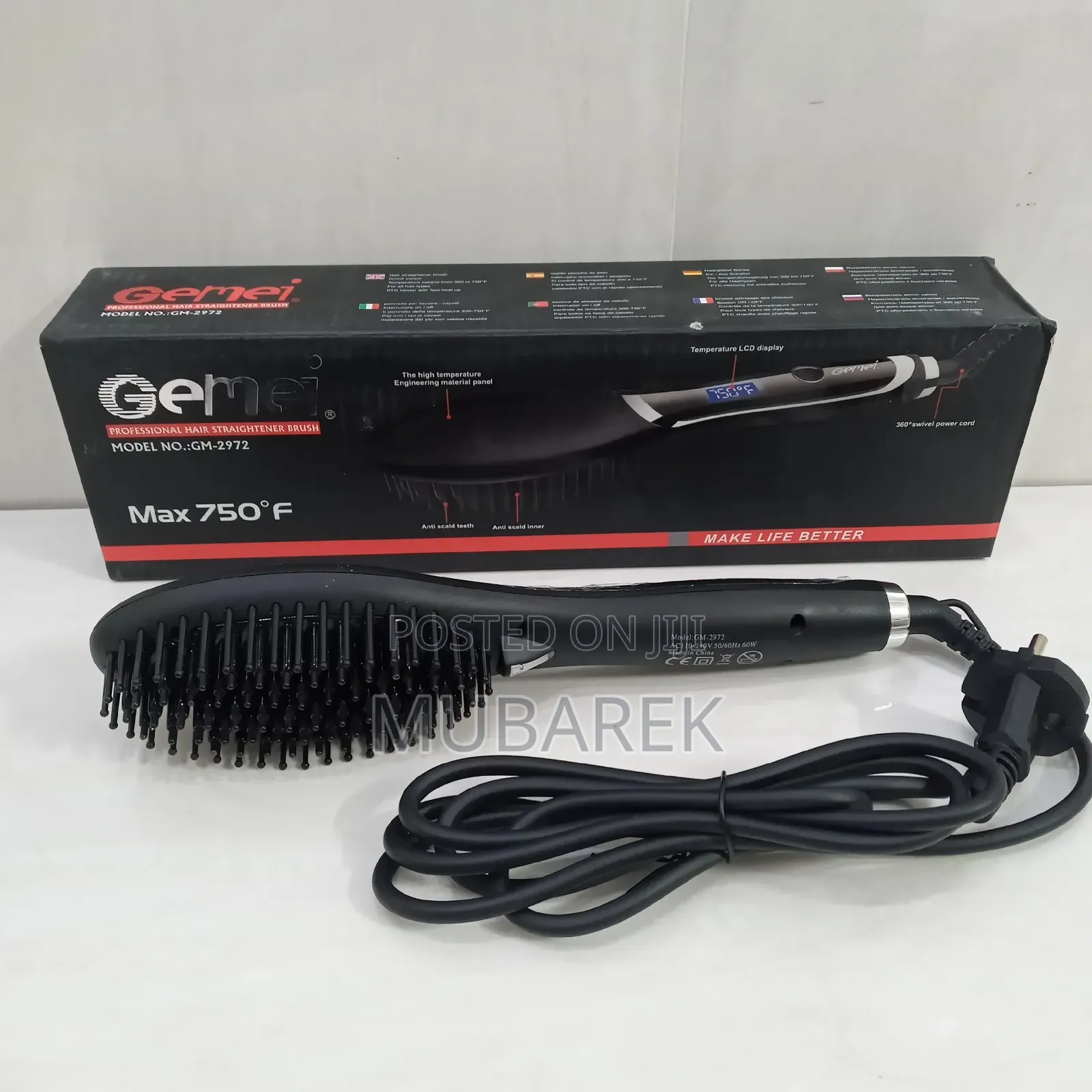 እርጅናል Progemei Hair Machine For Women