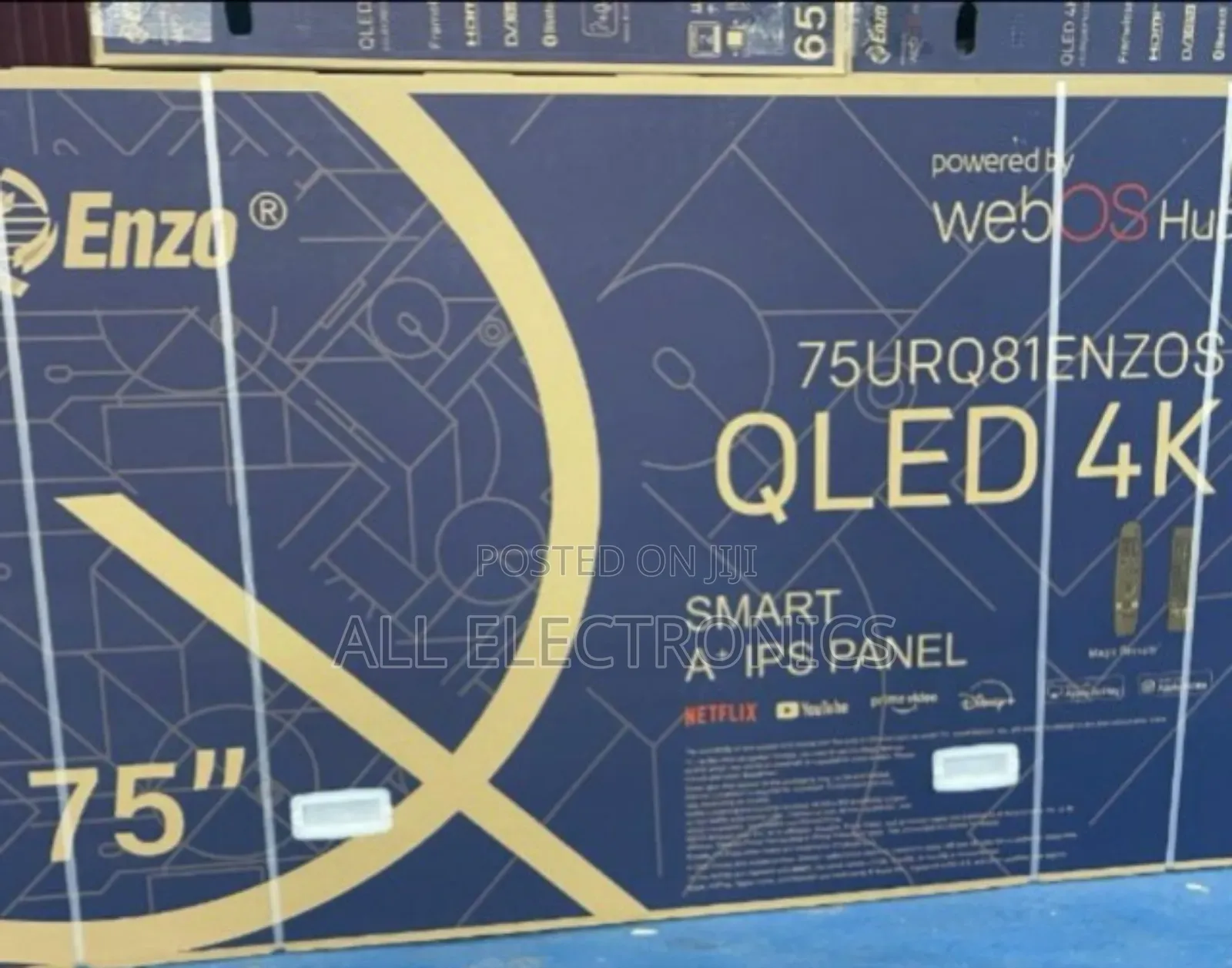 Enzo 75"Qled Smart Tv Enzo