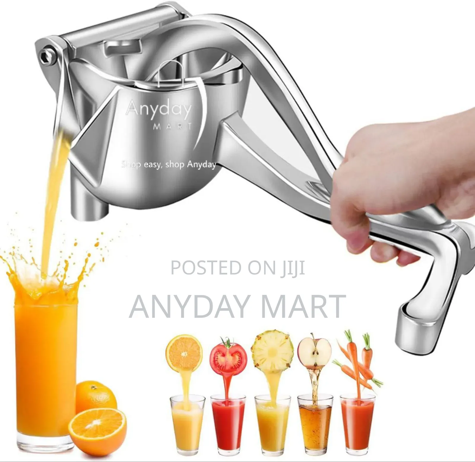 Manual Hand Press Juicer