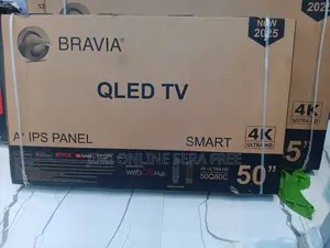 Bravia Smart Tv 50 Inch Andrayd Frem Les New Medin Koriya