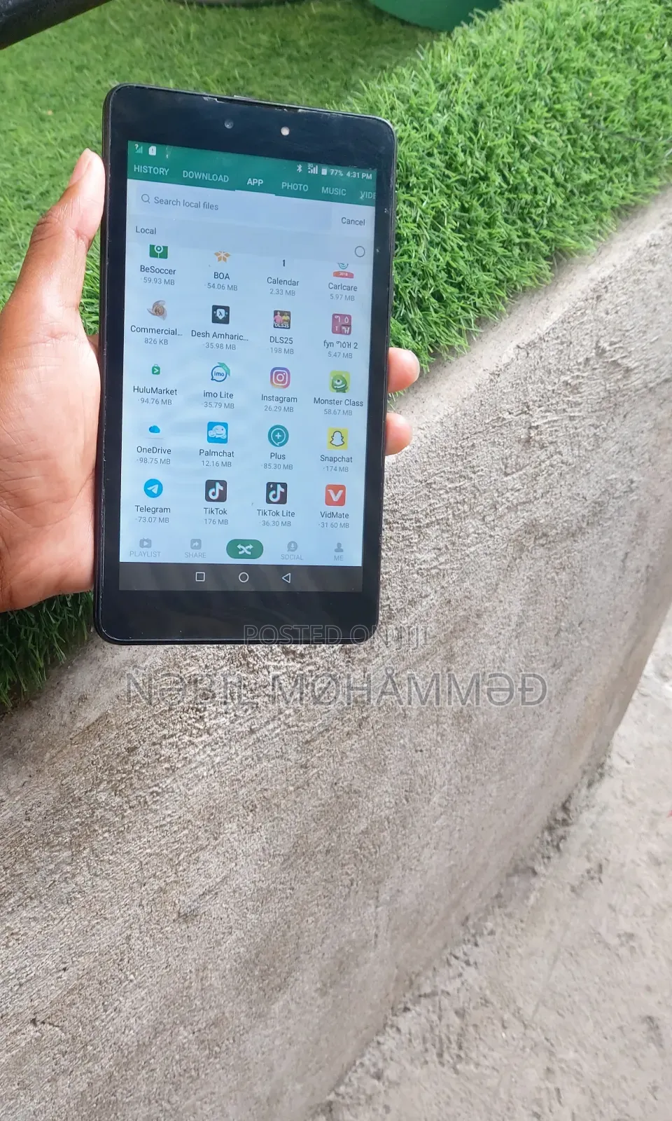 Tecno DroiPad 7D 16 GB Black