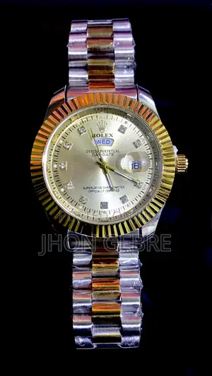 Photo - Rolex Oyster Perpetual Day-Date in Two-Tone Gold and Steel