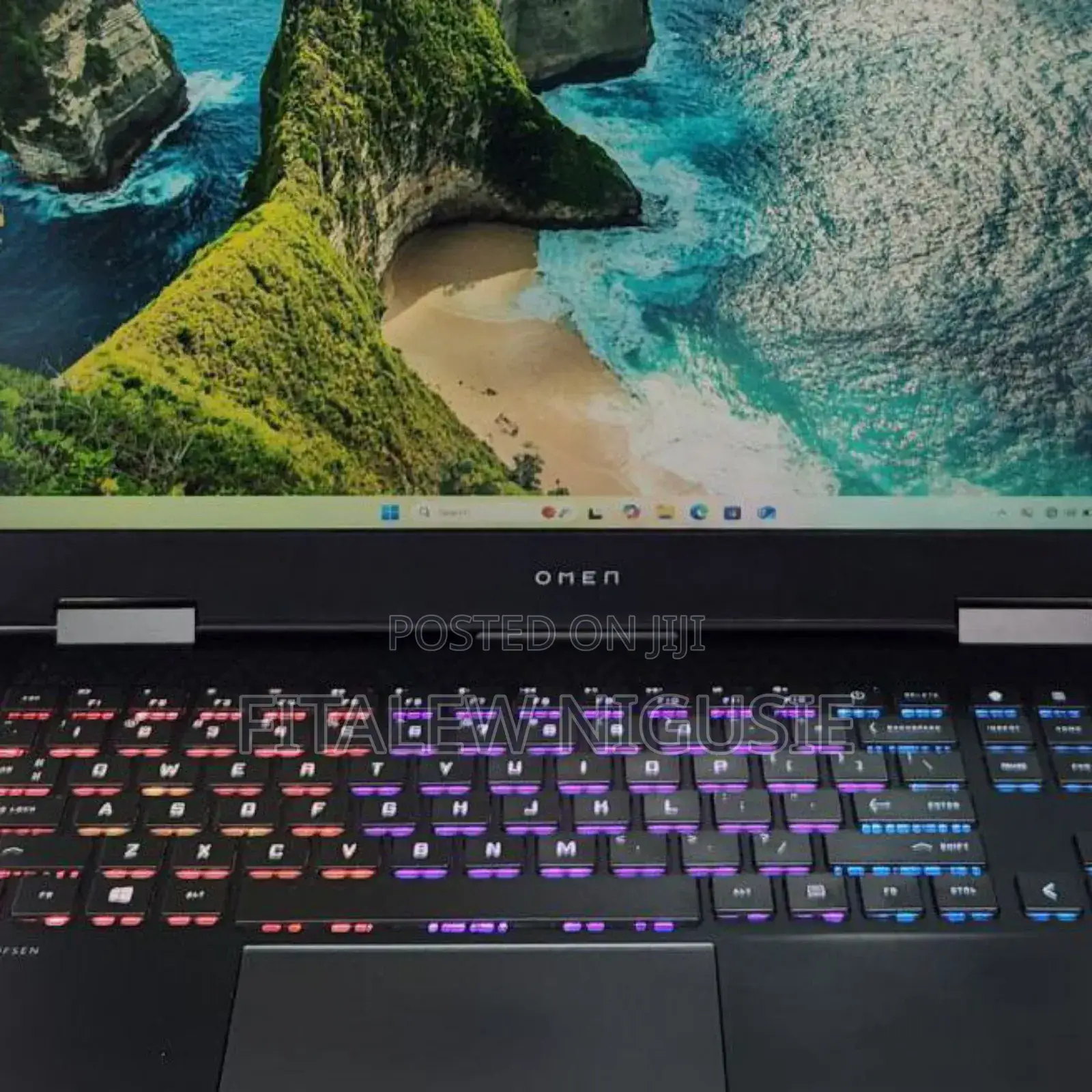 New Laptop HP Omen 15 16GB AMD Ryzen 7 SSD 512GB