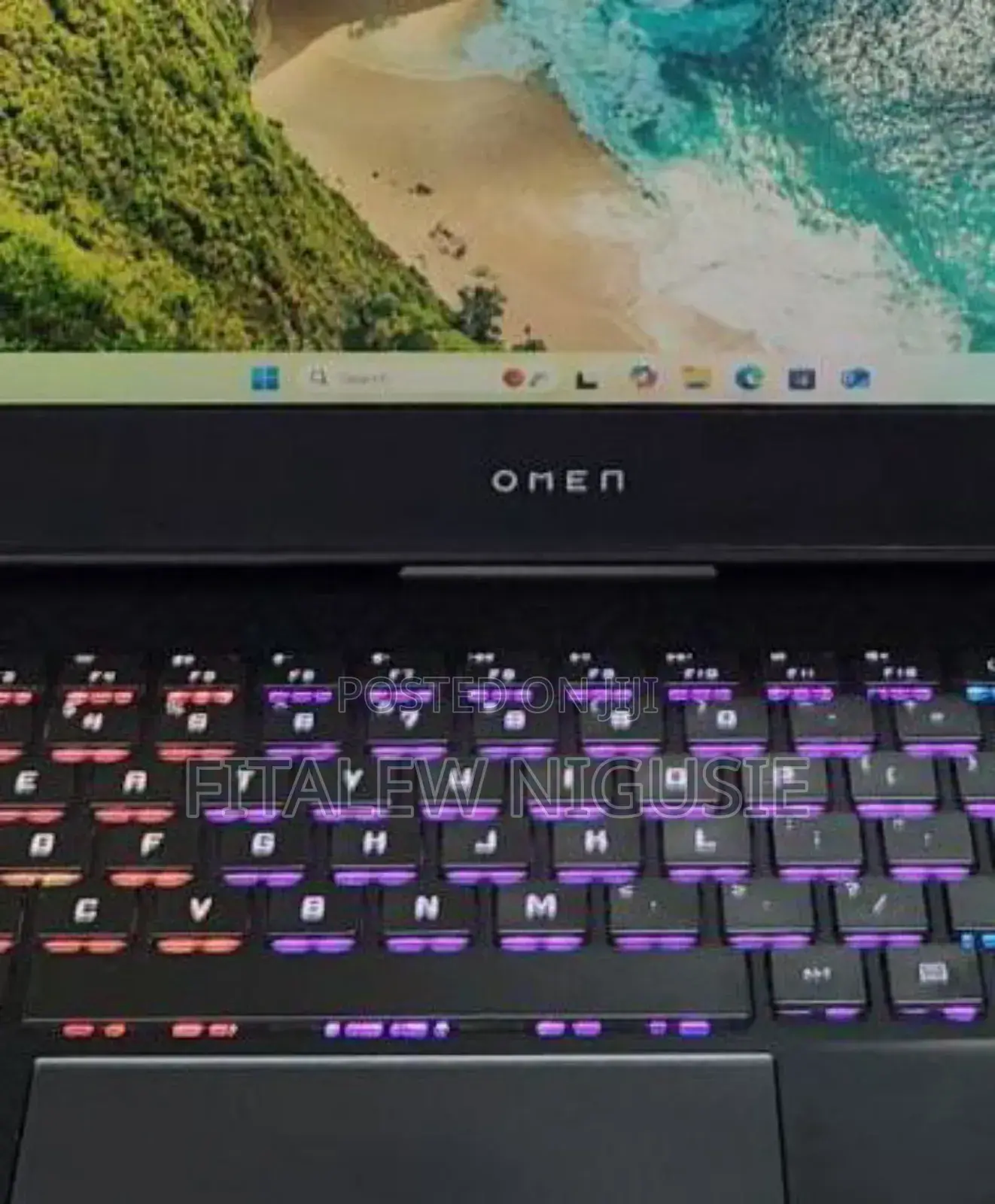 New Laptop HP Omen 15 16GB AMD Ryzen 7 SSD 512GB