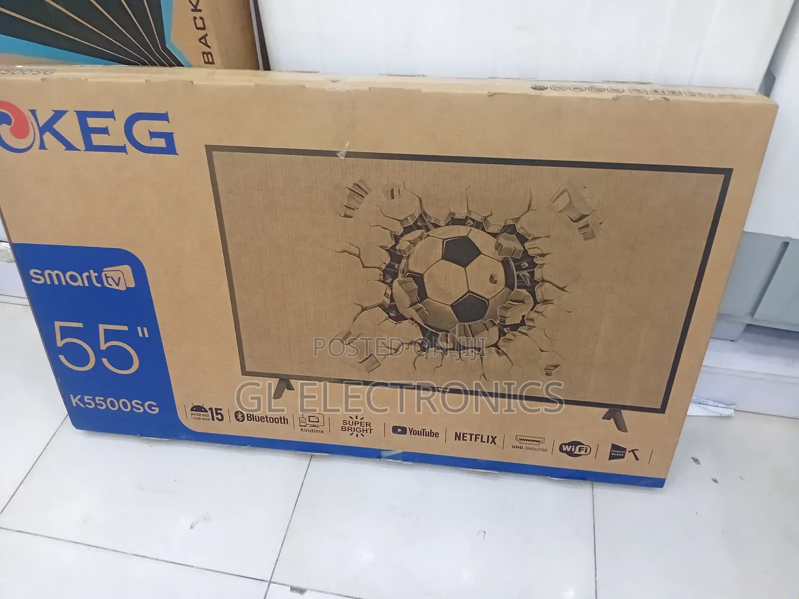 Keg 55 Inch 2025 Double Glass