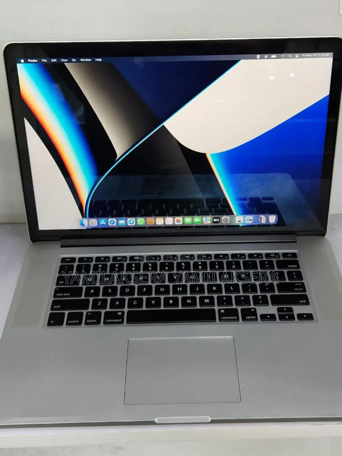 New Laptop Apple MacBook Pro 2015 16GB Intel Core I7 SSD 512GB