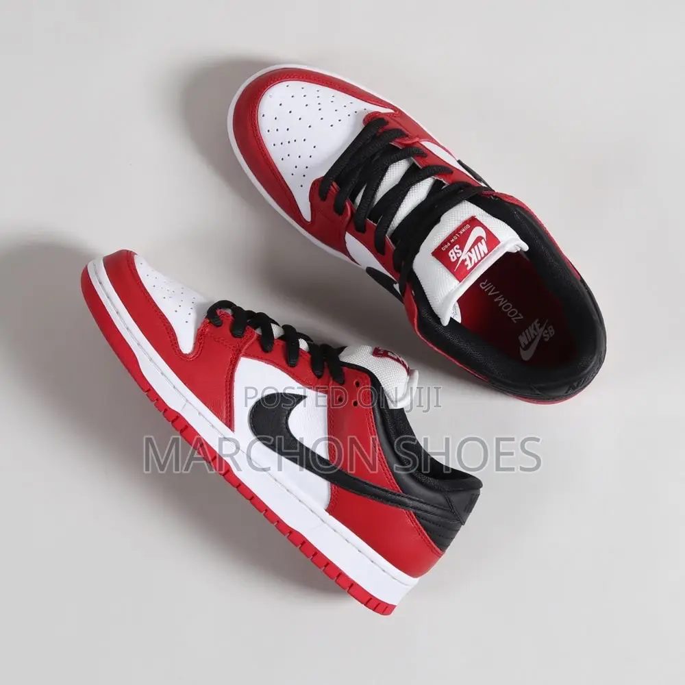 Nike Sb Dunk Low Pro J-Pack Chicago Varsity Red White (Men’S)