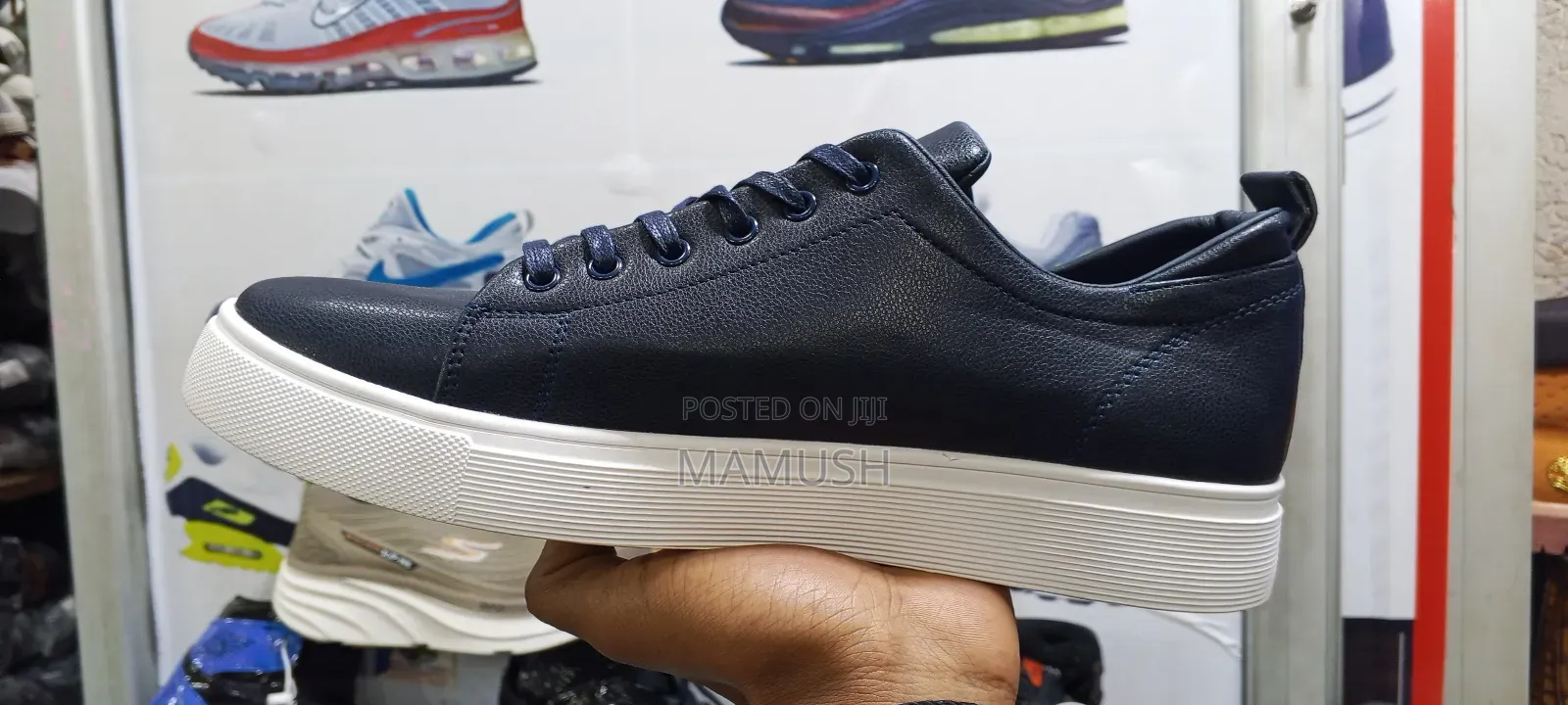 This Is Apair of Black Boss Snicker