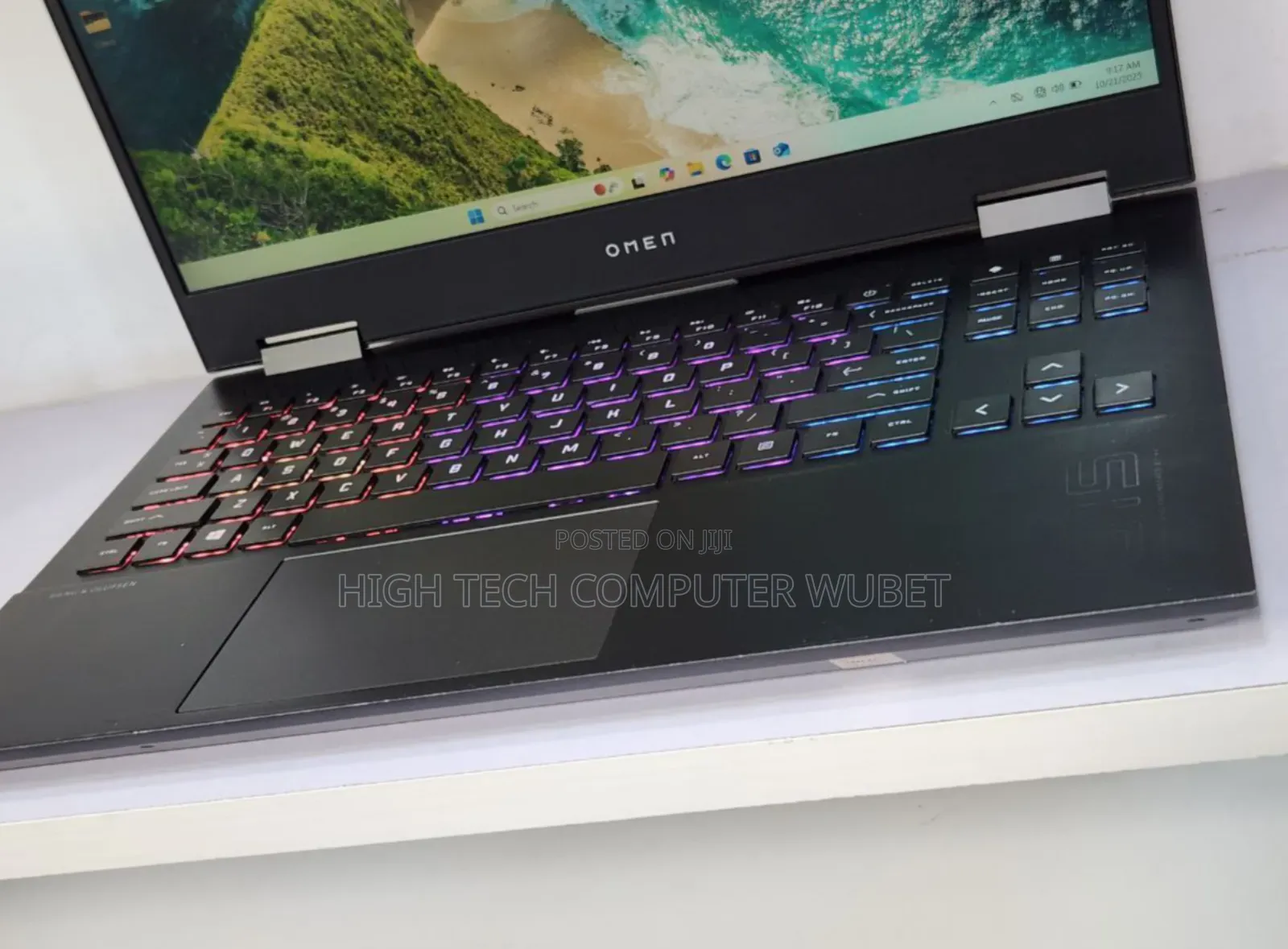 New Laptop HP Omen 15 16GB AMD Ryzen 7 SSD 512GB