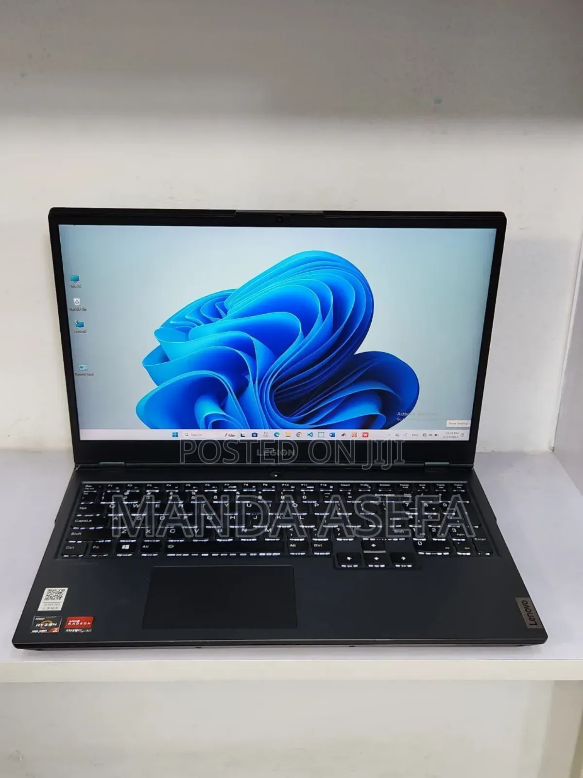 New Laptop Lenovo Legion 5 16GB AMD Ryzen 7 SSD 1T
