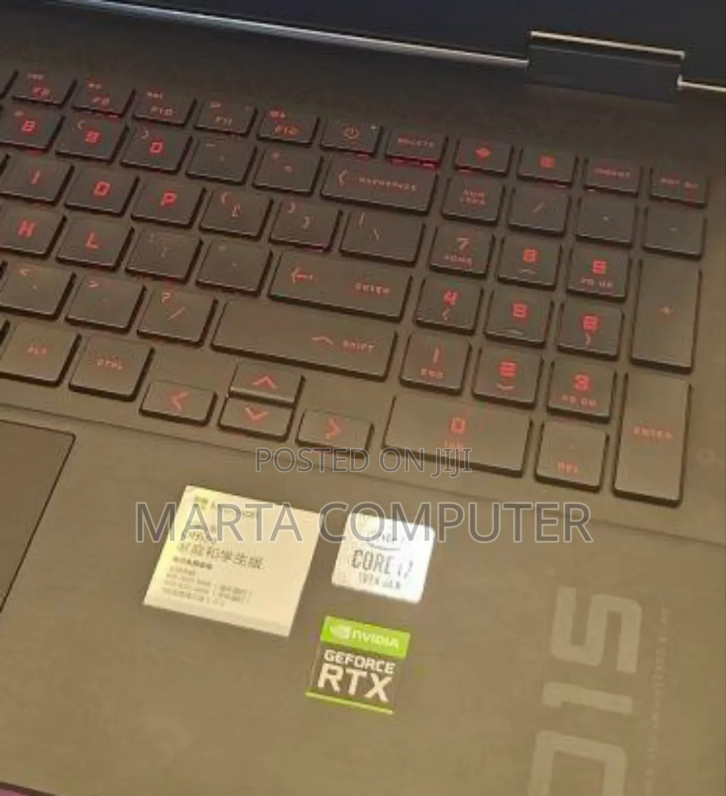 New Laptop HP Omen 15 16GB Intel Core I7 SSD 1T