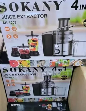 Photo - Sokany Sk-4009 4in1 Multifunction 1l Juicer |Blender |Grinder |Chopper